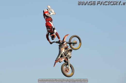 2009-10-04 Franciacorta - Motocross delle Nazioni 0988 Free style show